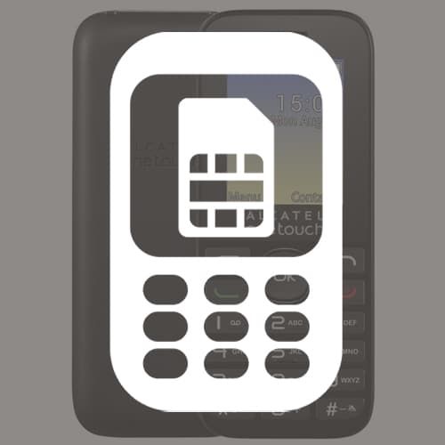 Замена разъема sim-карты в Alcatel